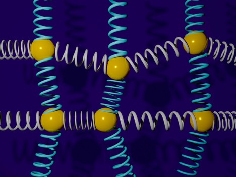 The dynamics of coupled oscillators, such as those shown here, can be simulated faster with a new quantum algorithm.