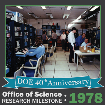 The control room of the Alcator C tokamak at the MIT Plasma Science and Fusion Center (at the time, the Plasma Fusion Center), in about 1982–1983.