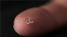 Nanofabricated chips of fused silica just 3 millimeters long were used to accelerate electrons at a rate 10 times higher than conventional particle accelerator technology. 