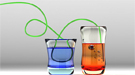 Glass is a liquid that has lost its ability to flow and so instead of taking the shape of its container can itself serve as a container.