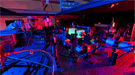 A Fermilab scientist works on the laser beams at the heart of the Holometer experiment.
