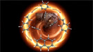 Graphical representation of the chemistry in the early stages of soot formation.