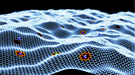 This sheet of graphene contains an array of crown ethers that can strongly bind select guest ions or molecules. 