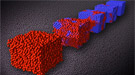 Materials can be described as being on a spectrum from a perfectly ordered crystal to a perfectly disordered anticrystal.