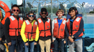 Mira Loma team enjoying their championship prize trip to Alaska.