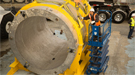 A central chamber of an MRI magnet.