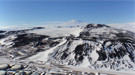 The view from the top of Observation Hill. The ARM Mobile Facility will be deployed here for one year.