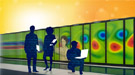 Supercomputers provide the computational horsepower to understand single atoms or supernovae. 