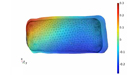 A simulation of the behavior of a zinc oxide nanocrystal when it's excited by ultrafast lasers.