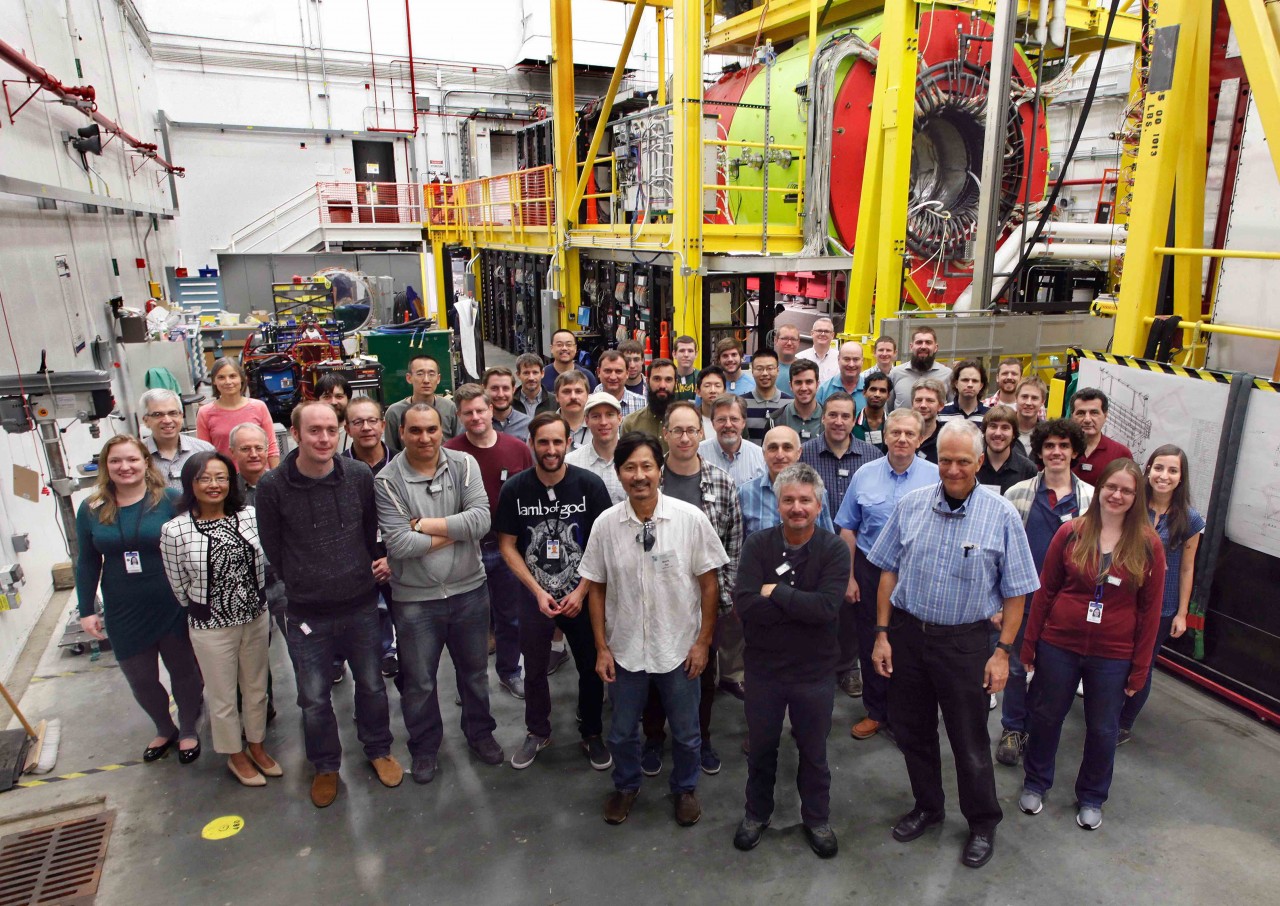 The Gluonic Excitations Experiment, or GlueX, aims to gain new insight into the force that binds all matter together. The GlueX collaboration of scientists are now working on analyzing the full set of data collected in the first phase of the experiment.