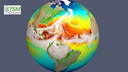 The new E3SM earth system model can simulate storms with surface winds faster than 150 miles per hour. 
