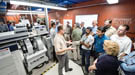 NREL and BETCy scientists Dave Bobela and David Mulder talk about EPR and light-triggered processes at an open house showcasing the new capabilities.