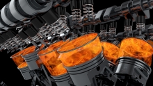 Argonne researchers will use machine learning algorithms and artificial intelligence to improve simulations of internal combustion engines. Sibendu Som and his team are collaborating with Convergent Science and Parallel Works as part of this research, which is funded, in part, by the U.S. Department of Energy. The team will use the ALCF's Mira supercomputer as part of this engine modeling research. (Top image: Shutterstock / yucelyilmaz.)
