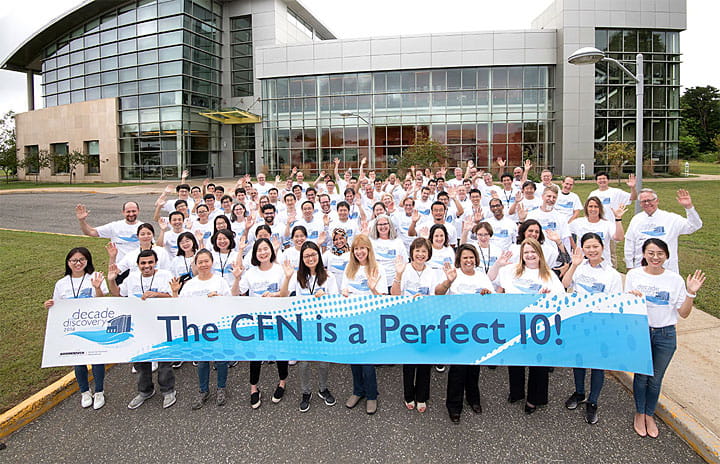 The Center for Functional Nanomaterials hosted a day-long event held in recognition of its first 10 years of operations