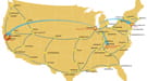 Map of the United States