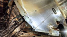 Scientists use the near detector to verify the intensity and purity of the muon neutrino beam leaving the Fermilab site