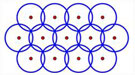 Illustration of overlapping circles 