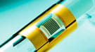 Mechanically flexible, high efficiency solar module 