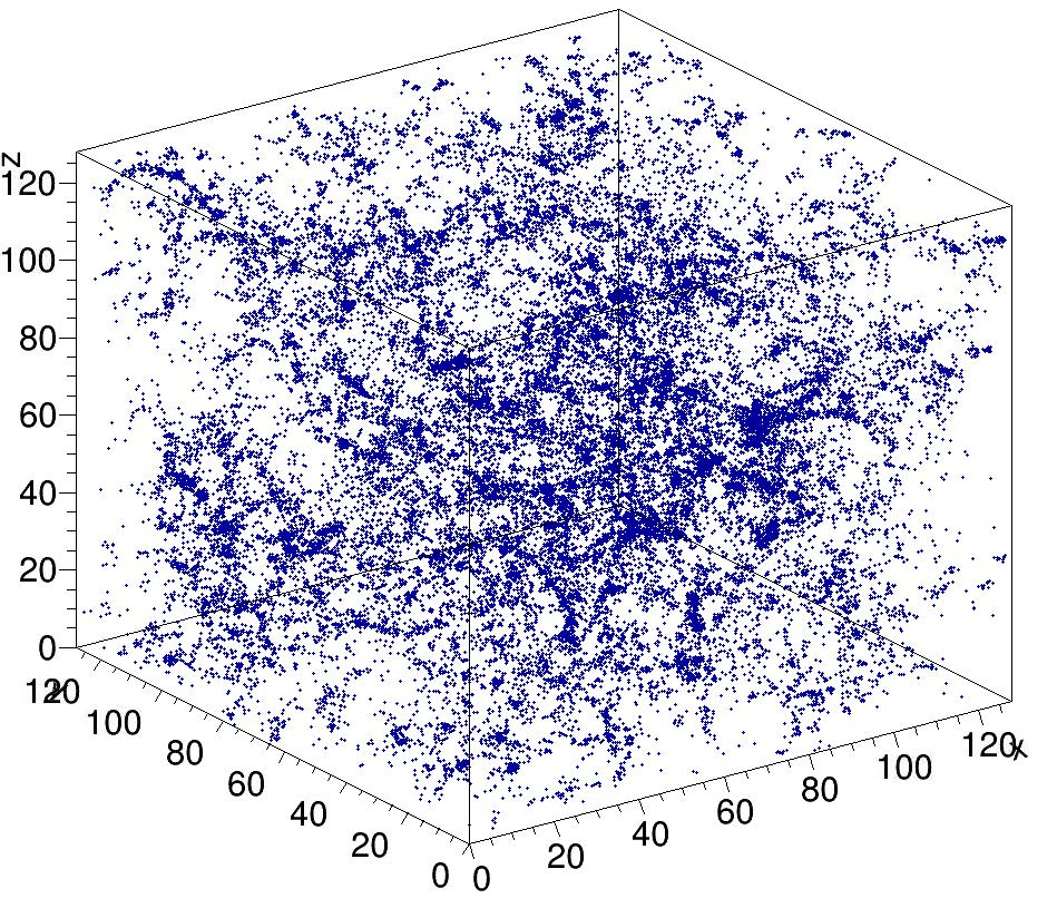 Cube graph with purple matrix