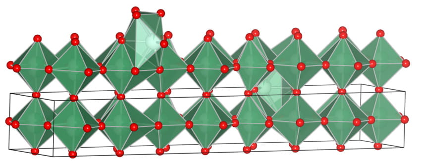 The crystal structure of the niobium pentoxide (Nb2O5) electrode allows for 2-dimensional diffusion of lithium ions during charging and discharging cycles.